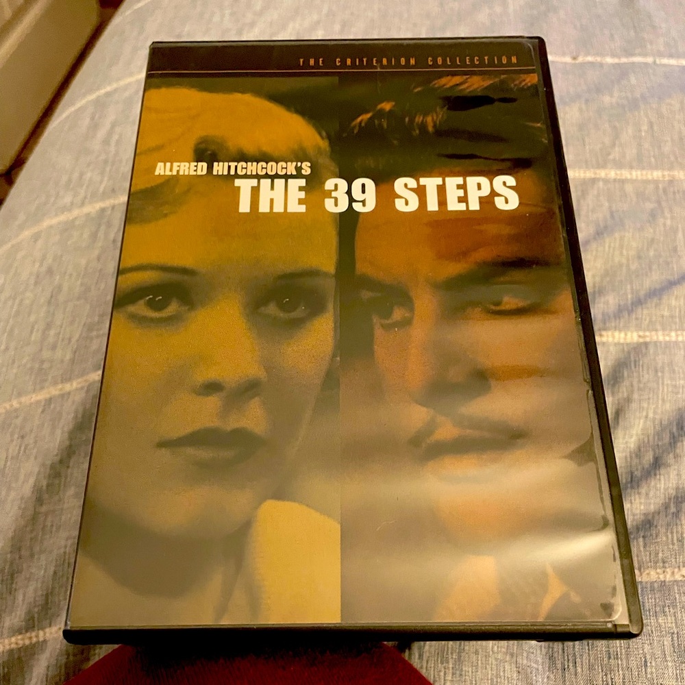 “The 39 Steps” dir: Alfred Hitchcock | Criterion Collection DVD